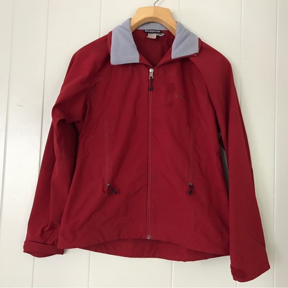 Red Patagonia W's Figure 4 Jacket / Windbreaker (S) - Picture 7 of 13
